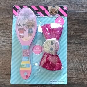 LOL Surprise Hair Set with Pink Sequins